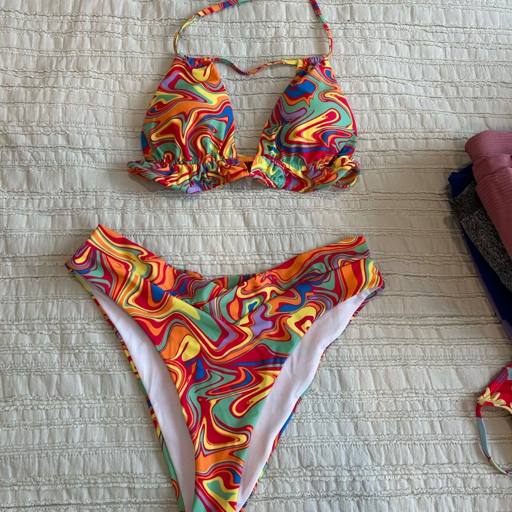 Colorful bikini